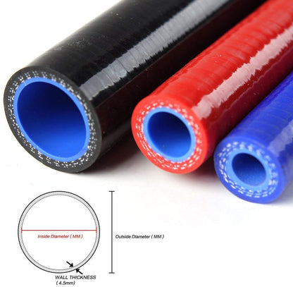 G-PLUS Silicone Radiator Coolant Hose Pipe Kit w/Clamps Compatible with Honda Civic 1.6L Sohc D15 D16 EG EK 1992-2000 Red 6 PCS