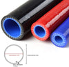 G-PLUS Silicone Radiator Coolant Hose Pipe Kit Clamps Compatible With Honda Prelude 1992-1996 JDM,Red