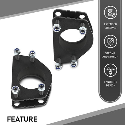 G-PLUS Front Suspension 2.5" Leveling Lift Kit Compatible with Jeep Liberty KJ KK 2002-2012,Fit Compatible with Dodge Nitro 2007-2012