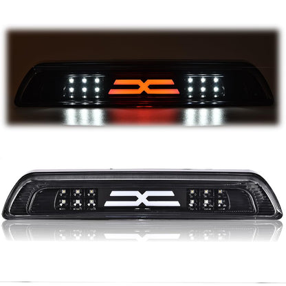 G-PLUS LED 3rd Third Brake Light Compatible with Toyota Tundra 2007-2018 Third High Mount Brake Tail Light Rear Brake Stop Tail Light Replace For# 81570-0C050(White Lens Black Base)