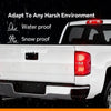 G-PLUS Tail Lights Assembly W/o Bulbs Red Lens Compatible with Chevy Silverado 2014-2019/Fit GMC Sierra 2015-2019 Right Passenger Side Tail Lamps Brake Lamp Luces Traseras Rear Brake Lamps Assembly
