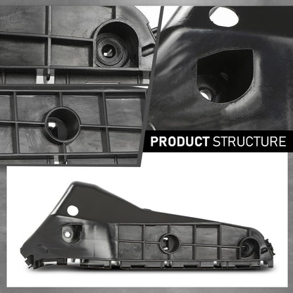 G-PLUS Bumper Bracket Set Front Driver and Passenger Side Compatible with LX GX460 2014-2023 5211560190