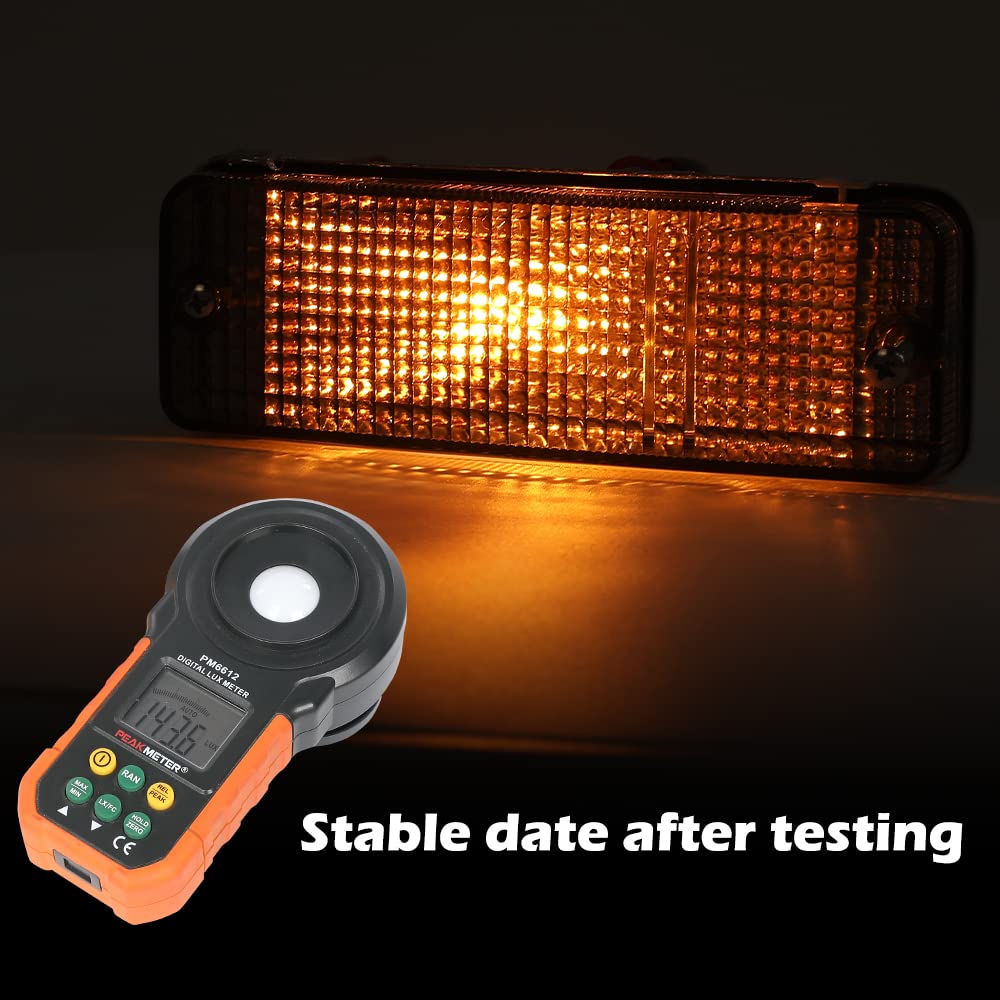 G-PLUS Turn Signal Light Smoked Compatible with 84-88 Toyota 8151089130, 8152089130