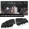 G-PLUS Engine Splash Shield Under Cover Left and Right Side Compatible with 2007-2012 ES350 Base 6 Cyl 3.5L 5144133120 5144233120 LX1228105 LX1228106