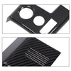 G-PLUS Center Console Dashboard Panel Cover Trim Bezels Compatible with Ford F150 2009-2014 Black Carbon Fiber