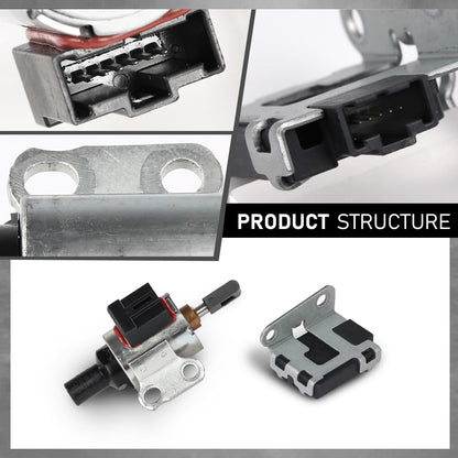 G-PLUS Transmission Valve Body Solenoid Sensor kits Compatible with Nissan Altima Rogue L4 2.5L (QR25DE Engine) 2009-2012, Fit Nissan Sentra 2007-2012, CVT JF011E RE0F10A