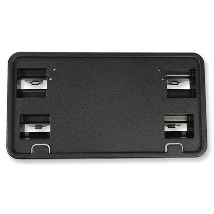 G-PLUS Front Bumper License Plate Mount Bracket Compatible with Ford F150 2015-2017 Front Bumper License Bracket Tag Holder Cover FL3Z17E810BA, FO1044109