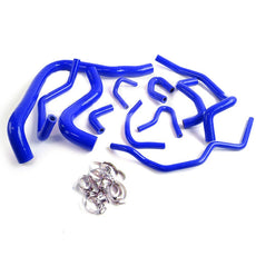 G-PLUS Silicone Radiator Heater Hose Kit for Honda Accord CB7 F22A F20A 1990-1993 Blue