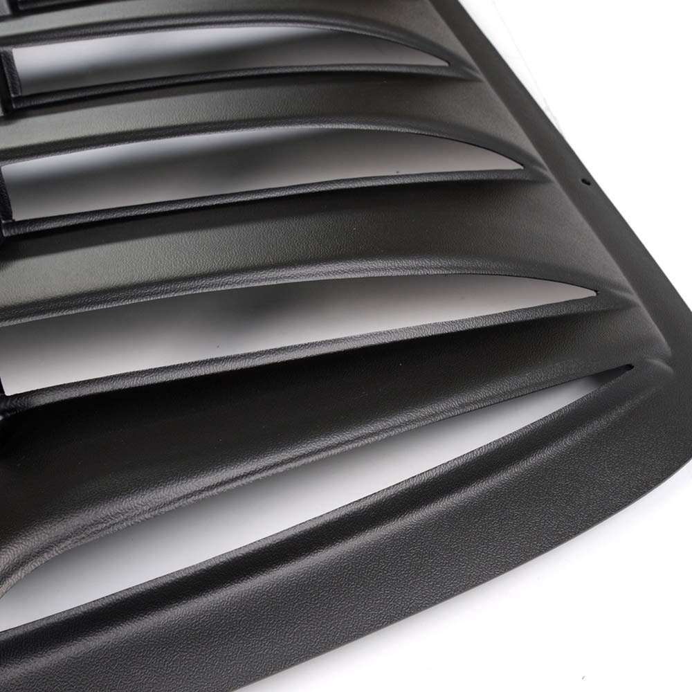 Window Louver Scoop Windshield Louver Sun Shade Cover Compatible for Chevy Cavalier/Sunfire 2 Door 1995-2003