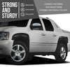 G-PLUS Fender Flares 4PCS Paintable Compatible with Chevy Avalanche 2007-2013 Black