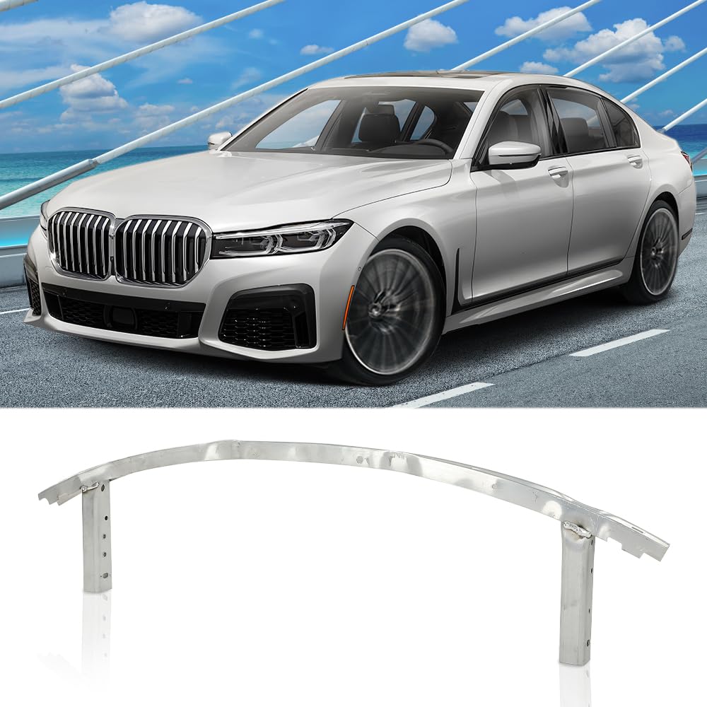 G-PLUS Front Lower Bumper Face Bar Reinforcement Cross Member Compatible with BMW 740e 2017-2019,Fit BMW 740i/750i 2016-2021,Fit BMW 745e/745Le xDrive 2020-2022 51117418222 51117357178 BM1007103