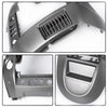 G-PLUS Center Dash Radio Bezel w/o Speaker Bezel Compatible with Nissan Titan 2004 2005 2006, Fit Nissan Armada 2005 2006 682577S000 AC Instrument Panel Lid, Grey