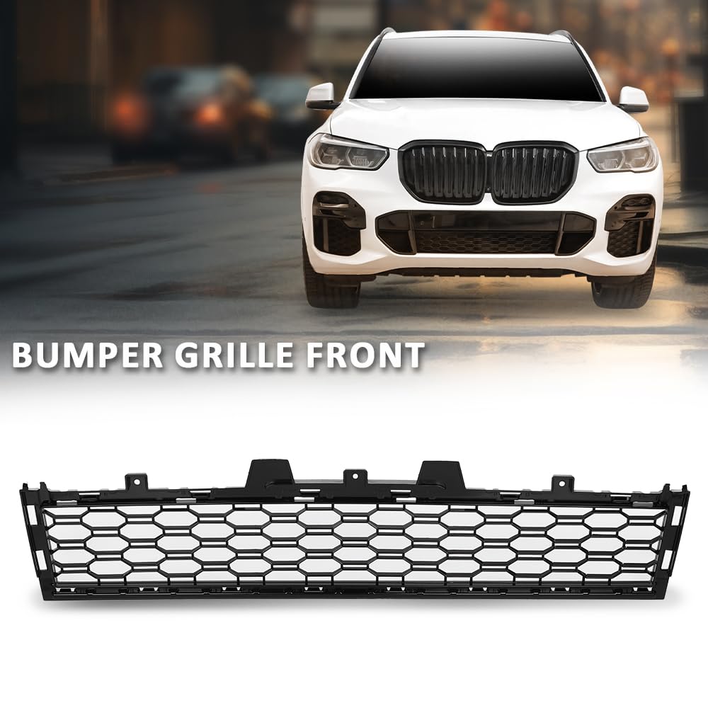 G-PLUS Front Bumper Grille, Compatible with BMW X5 2019-2023, BM1036202, 51118069208