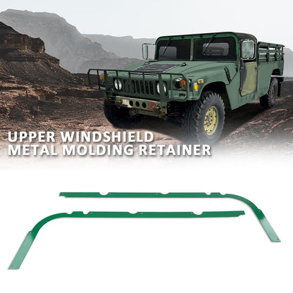 G-PLUS Metal Upper Windshield Retainers 2PCS Fit for HMMWV M998 Humvee 12338852, 2590-01-189-1067