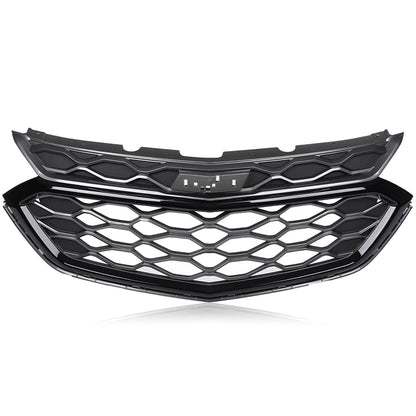 G-PLUS Front Bumper Upper Grill Compatible with 2018-2020 Chevy Equinox Automotive Front Bumper Grille Trim Replacement