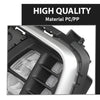 G-PLUS Front Fog Lights With Bezels Covers 4pcs Compatible with Hyundai Santa Fe 2017-2019 86564B8AC0