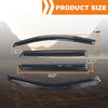 G-PLUS Out-Channel Window Vent Visor Deflectors Tape-On Side Rain Guards Compatible with Hyundai Tucson SE SEL Value Limited Sport Ultimate 2016-2021 4PCS Smoky