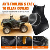G-PLUS Seat Cover Compatible with Yamaha Grizzly 660 2002-2008 1PC Black Synthetic Leather Standard Seat Protector
