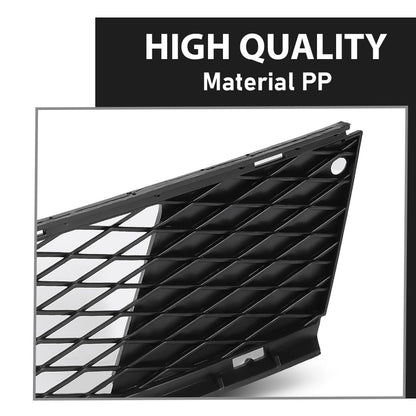 G-PLUS Pair Bumper Grille Compatible with BMW 328i/328xi xDrive Base Coupe 2-Door 2007-2010,BM1036121, BM1036122, 51117154720, 51117154719,BM1036122,51117154720 Black