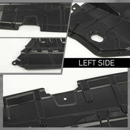G-PLUS Front Engine Splash Shield Under Cover Compatible with 2012-2014 Camry Front Center Under Cap Left & Right Side Replacement