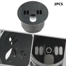 G-PLUS Air Ride Bag Brackets for Universal Cars Trucks 4.5 Inch Coil Spring Additional Angle