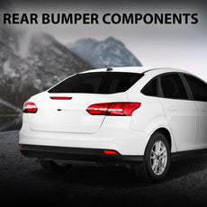 G-PLUS Lower Bumper Valance Brace Bracket for Ford Focus 2012-2016 Front View