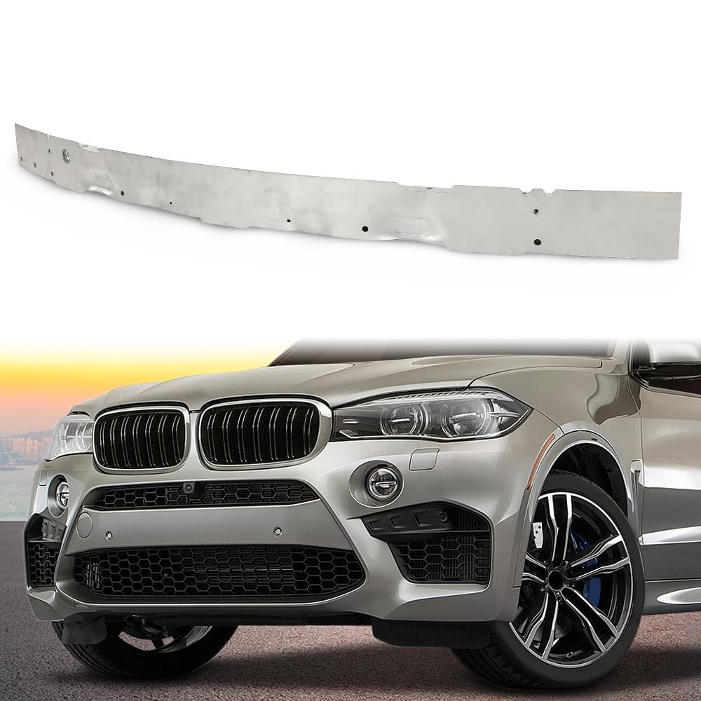 G-PLUS Front Bumper Impact Reinforcement Bar Compatible with BMW X5 F15 2014-2018/Fit BMW X6 F16 2015-2018 51117294477 BM1006134