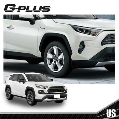 G-PLUS Fender Flares Compatible With Toyota Rav4 2019 2020 2021, Front Wheel Fender Molding Trim Replace for 756010R090, 7560142160 Front Right Passenger Side Wheels Cover Protector