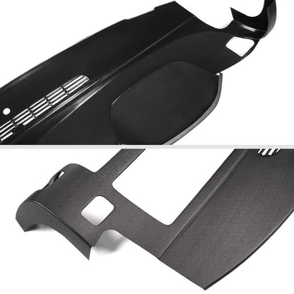 G-PLUS TPE Dash Cover Compatible with Chevy Silverado (LS, LT, WT, Base)/ GMC Sierra (SL, SLE, WT, Base) 2007-2013 Black