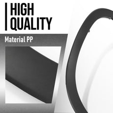 G-PLUS Fender Flare Molding for Toyota Highlander 2014 2015 2016 2017 2018 2019 Black Product Image