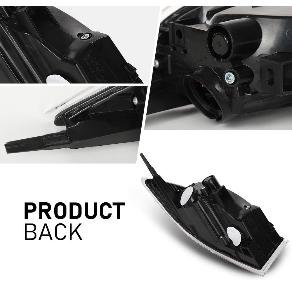 G-PLUS Rear Right Passenger Side Tail Light Lamp Compatible with LX GX460 2014-2023 81671-60160, 8167160160, LX2887103 Luces Traseras Rear Brake Lamps Assembly