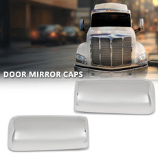 G-PLUS Door Mirror Covers Chrome Left Right Compatible with Peterbilt 579 2013-2023 2PCS Product Features