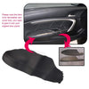G-PLUS 2PCS Leather Front Door Panels Armrest Cover Skin Compatible with Honda Accord Sedan 2008-2012 Black(Only fit for Coupe 2 Doors)