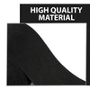 G-PLUS 12" x 100ft Ribbed Bunk Carpet Marine Boat Trailer Runners Outdoor Fit for Boat Trailer Runners Black