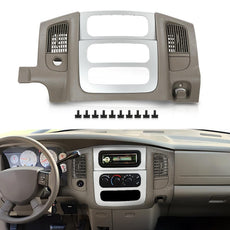G-PLUS Center Radio Bezel Trim Panel for Dodge Ram 1500 2002-2005 Beige Product Details