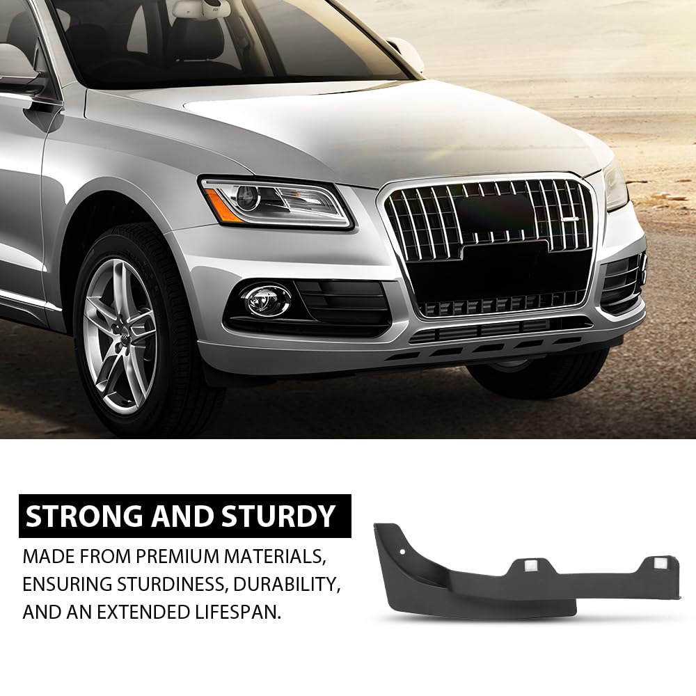 G-PLUS Pair Front Fender Splash Shield, Compatible with Audi Q5 2009-2017, Extension Wheel Spoile, Left Driver & Right Passenger Side 2PCS, 8R0853887, 8R0853888