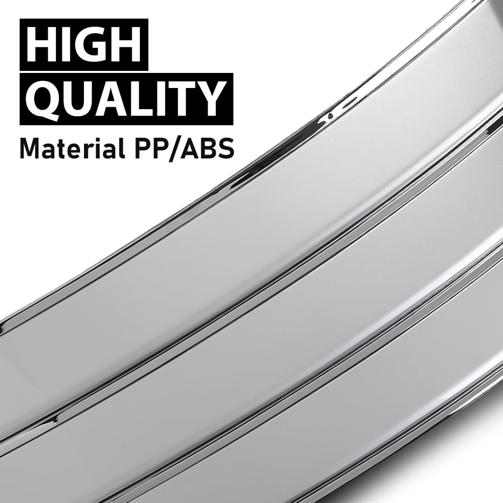 G-PLUS Door Side Fender Vent Molding Cover Trim LH&RH Compatible with Range Rover Vogue L405 2013-2022 Silver
