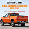 G-PLUS Lockable Storage Box Rear Left Case Toolbox Compatible with Chevy Silverado GMC Sierra1500 2500 3500 2007-2018/Fit Silverado 1500 & Sierra 2019 Legacy/Limited Only