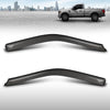 G-PLUS Out-Channel Mount Ventvisor Window Deflectors Compatible with Ford F150 2015-2026; Fit Ford F250/ F350/ F450 Super Duty Standard Cab Only 2017-2026 2 PCS Smoky