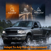 G-PLUS Headlights Fit 1998-2003 Ford F150/Fit 1997-2002 Ford Expedition/Fit Ford Ford F250 Light Duty 97-99 w/Corner Lamps,Headlamps faros delanteros,Clear Lens Chrome Housing Clear Reflector