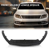 G-PLUS Front Lower Valance Spoiler Black 1pc Compatible with Volkswagen CC 2013-2017 3C88059039B9, VW1093125