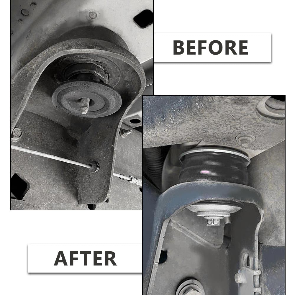 G-PLUS Body Cab Mount Bushing Compatible with 2008-2016 Ford F250 F350 Super Duty 2WD and 4WD KF04060BK 8PCS Black