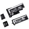 G-PLUS LED DRL headlights, Compatible with 1994 1995 1996 1997 1998 1999 2000 GMC C10 C/K C1500 bumper Headlamp, Clear lens Black Housing Clear Reflector