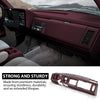 G-PLUS Dash Dashboard Core Compatible with 1988-1994 Chevy & GMC Truck Fit 1992 1993 1994 Chevy Blazer GMC Yukon Suburban Red ABS