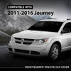 G-PLUS Front Bumper Tow Cap Compatible with Dodge Journey 2011-2016 Black 1TX87TZZAB