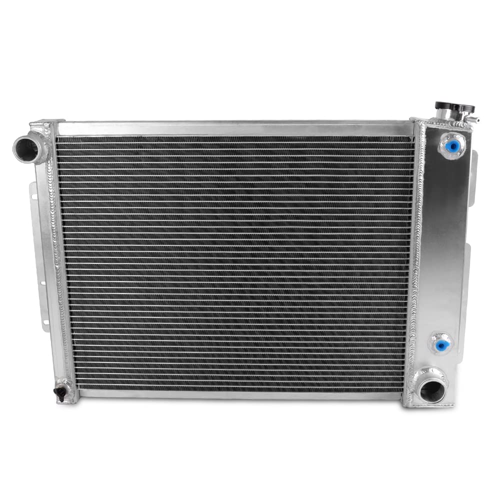 Performance Aluminum Racing Cooling Radiator Stop Leak Replacement for Chevrolet Camaro for Pontiac Firebird Small Block 1967-1969 1968