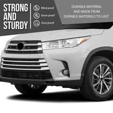 G-PLUS Bumper Grille for Toyota Highlander 2017-2019 Chrome Black Product Features