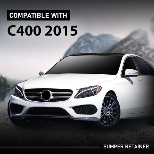 G-PLUS Bumper Retainer Front Compatible with Benz C300 4Matic Base 2017-2019, Fit C400 4Matic 2015,Fit Benz C43 C63 AMG 2017-2021 2058851165