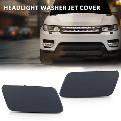 G-PLUS Headlight Headlamp Washer Nozzle Jet Cover Cap Compatible with Range Rover Sport 2014-2017