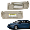 G-PLUS Gray Left&Right Sun Visor with Mirror 1 Pair Compatible with 2006-2011 Honda Civic (Coupe, Sedan) 83280-SNA-A01ZE, 83230-SNA-A01ZE